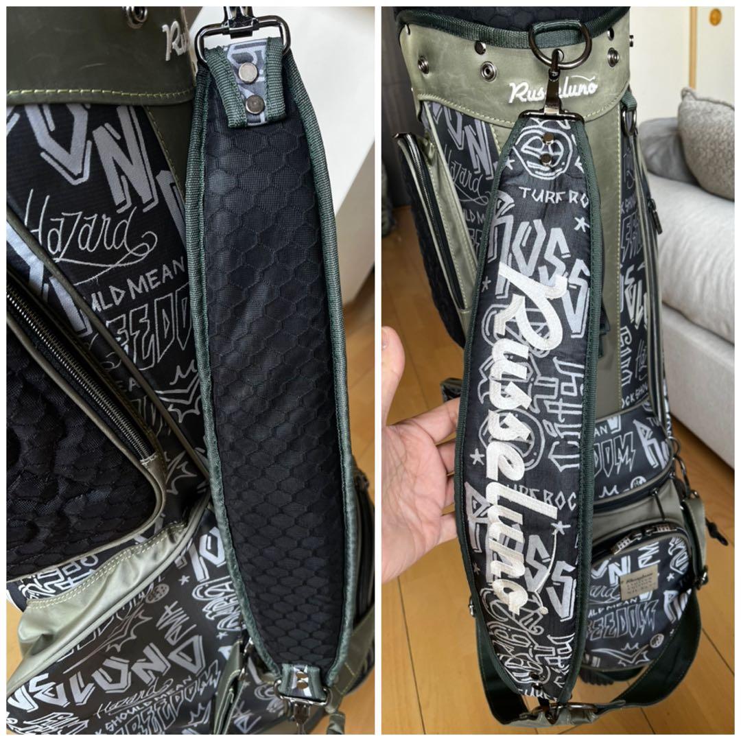 専用　限定品　良品ラッセルノRusseluno スタンド型キャディバッグ　バック
