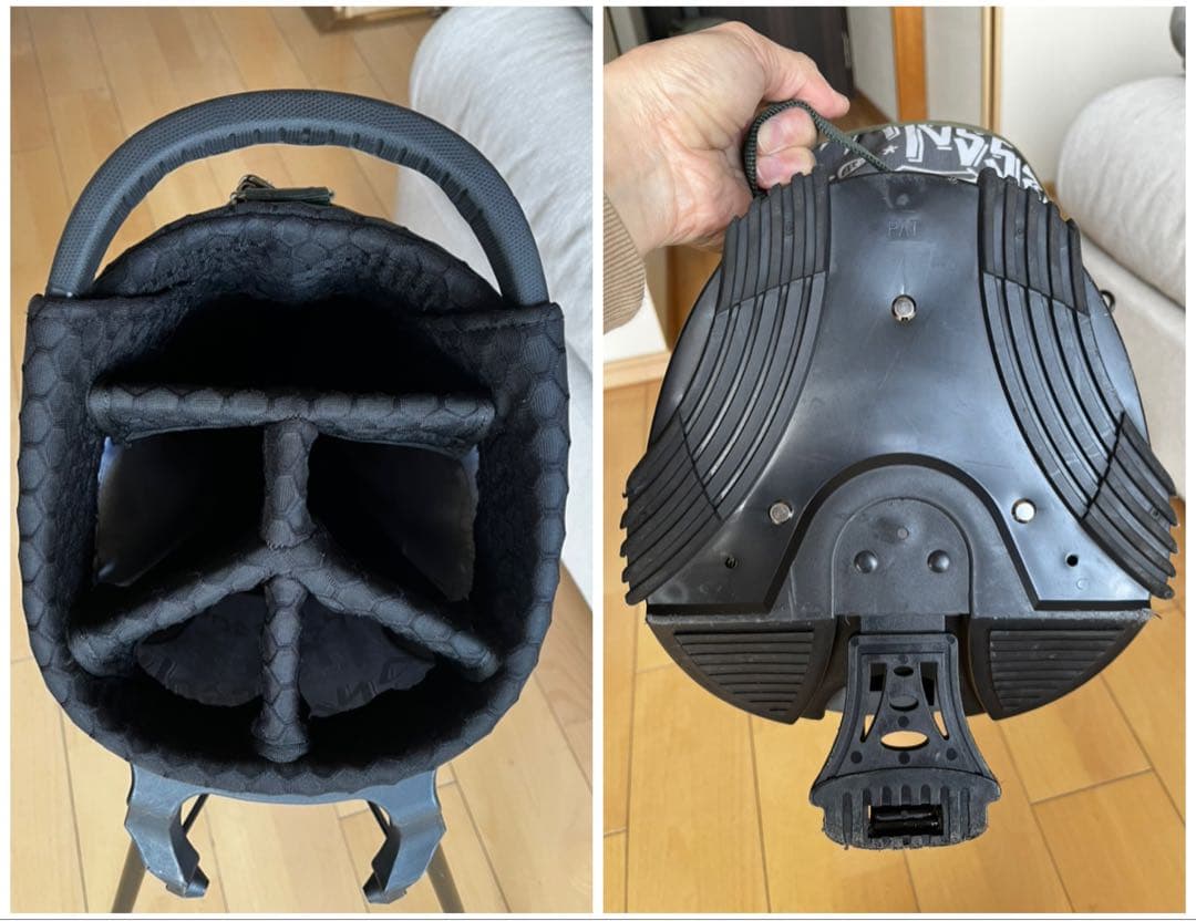 専用　限定品　良品ラッセルノRusseluno スタンド型キャディバッグ　バック