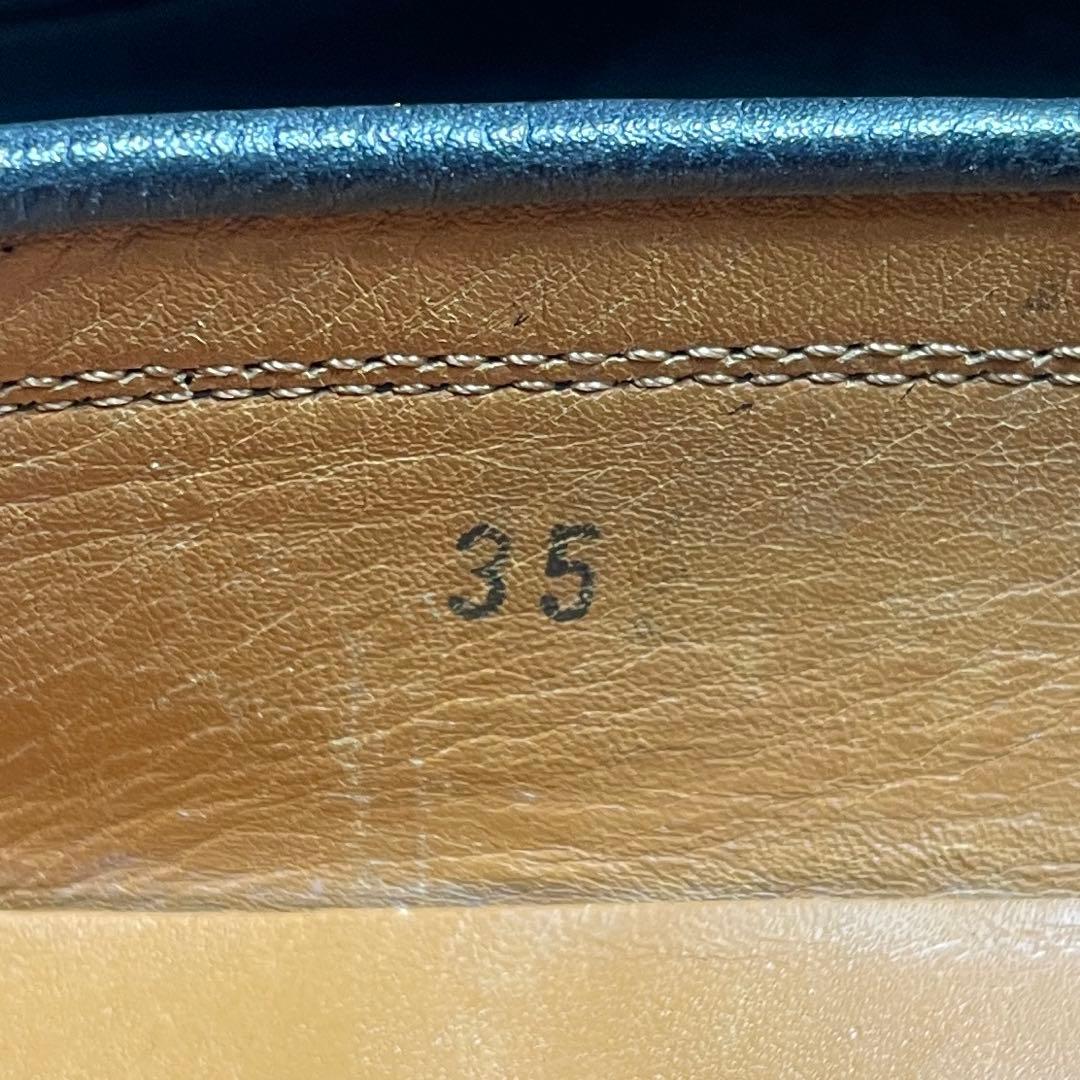 極美品✨️ TOD’S ローファー ドライビングシューズ ロゴ刻印 黒