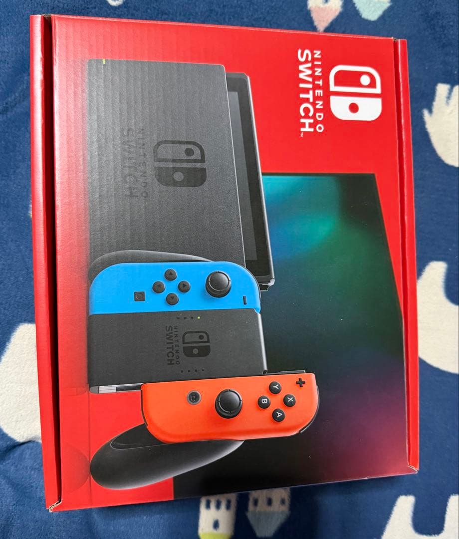 Nintendo Switch 本体 ネオンレッド/ネオンブルー　美品　完品