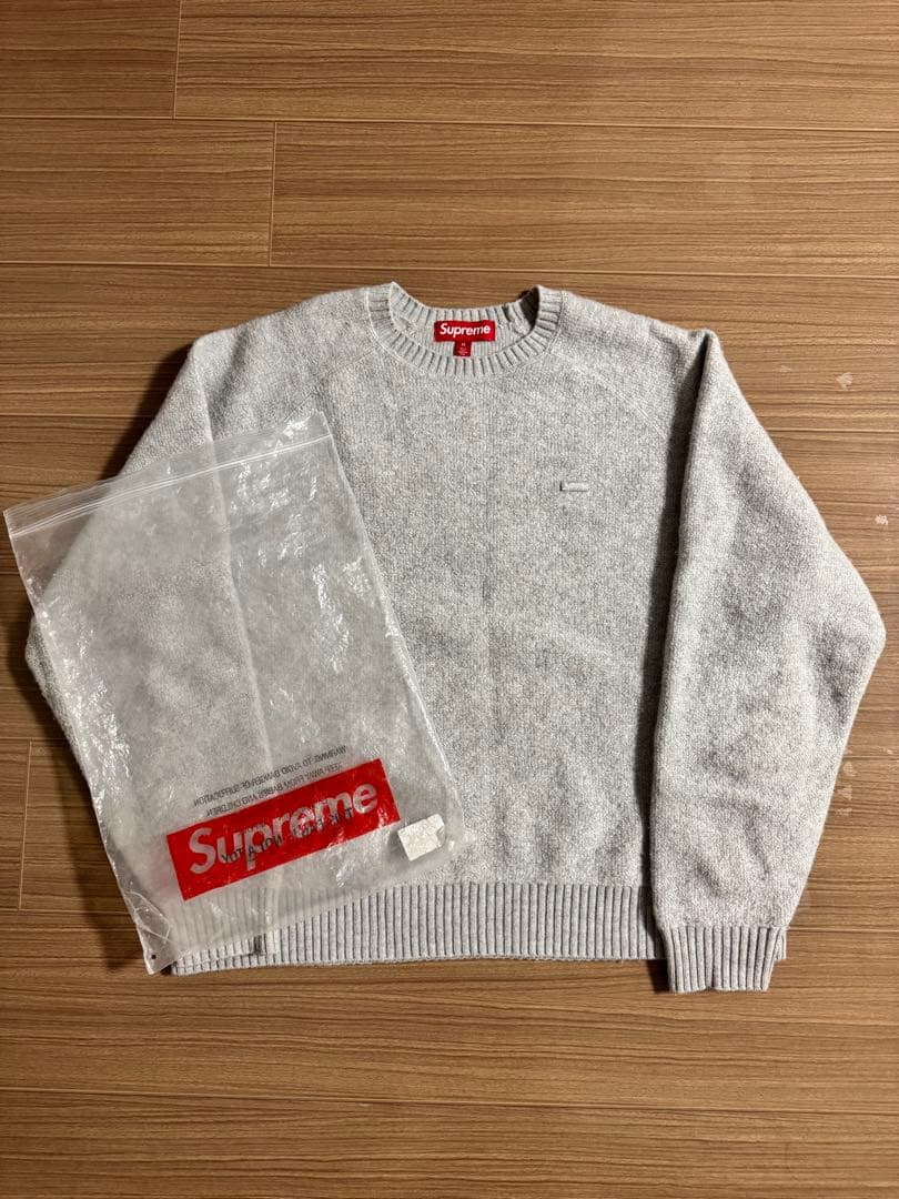 Supreme Terry Small Box Sweater グレー