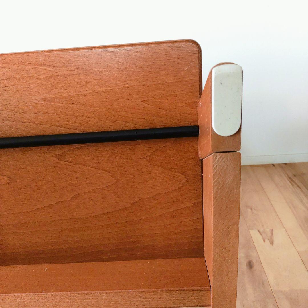 【美品】STOKKE トリップトラップ ナチュラル シリアル3 木製バー付き