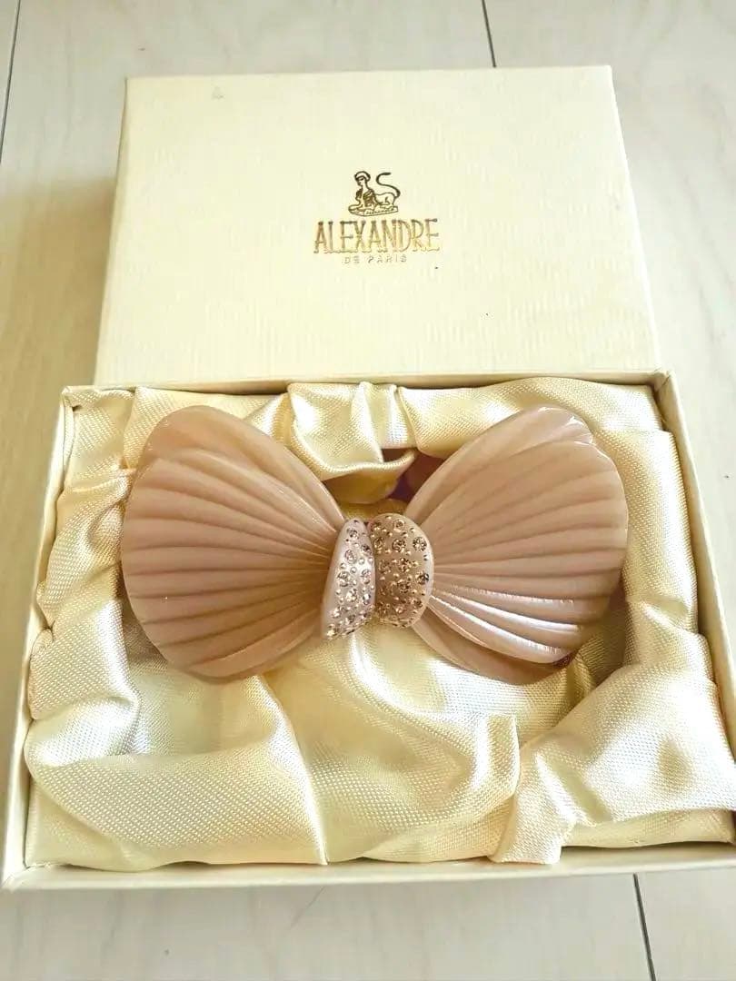 ALEXANDRE DE PARIS リボン型ヘアアクセサリー