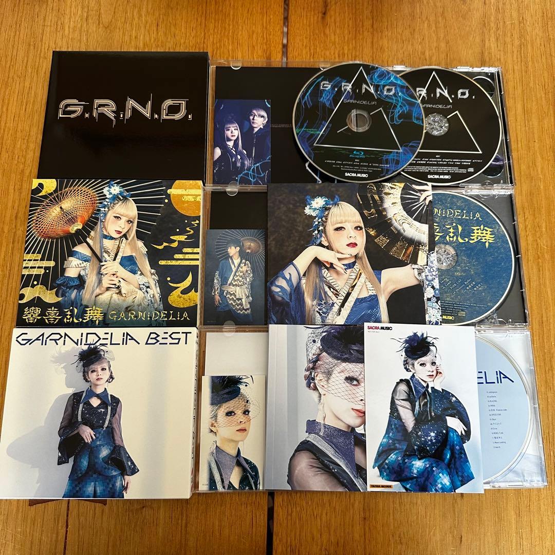 GARNiDELiA 初回生産限定盤　シングルアルバム　CDまとめ売りサインあり