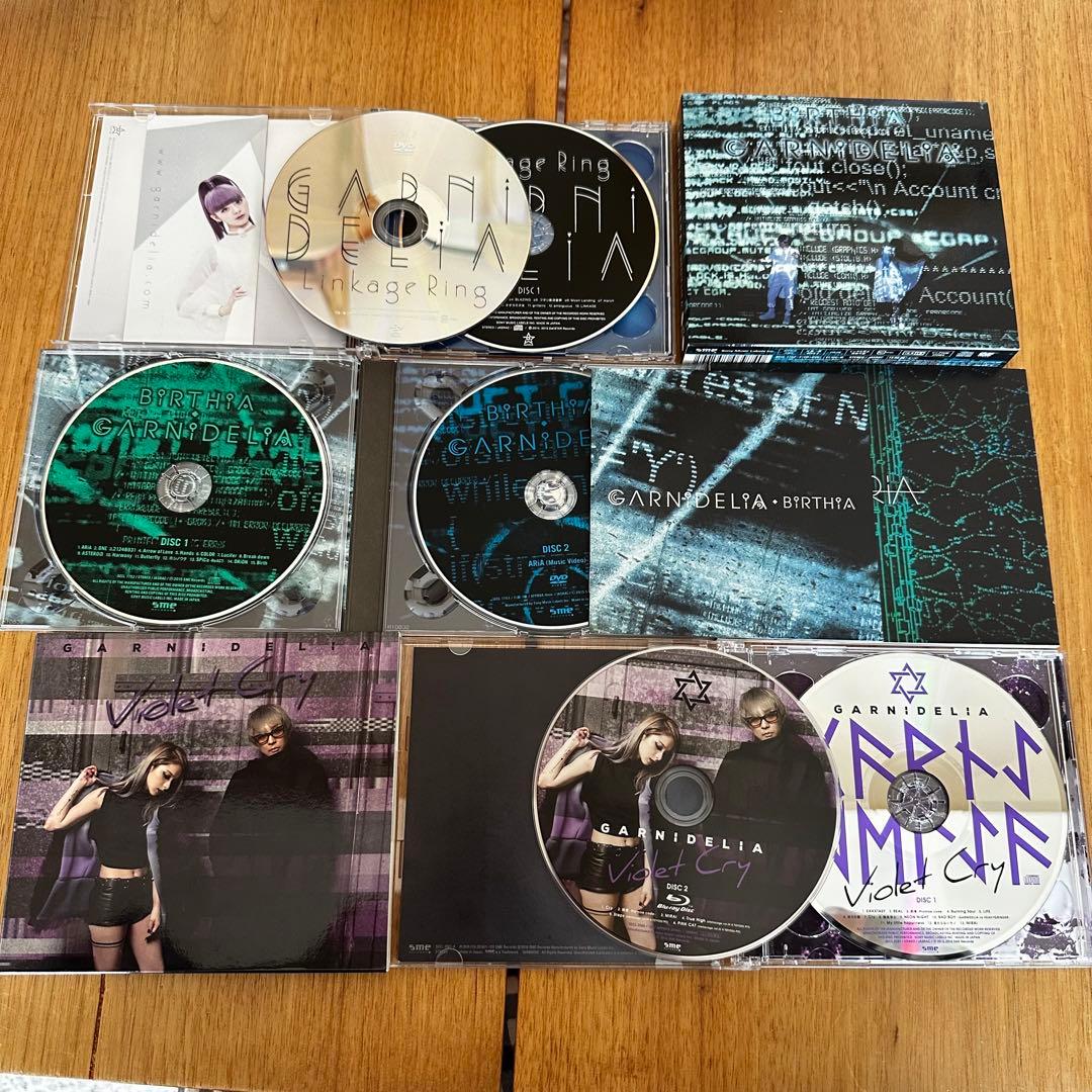 GARNiDELiA 初回生産限定盤　シングルアルバム　CDまとめ売りサインあり