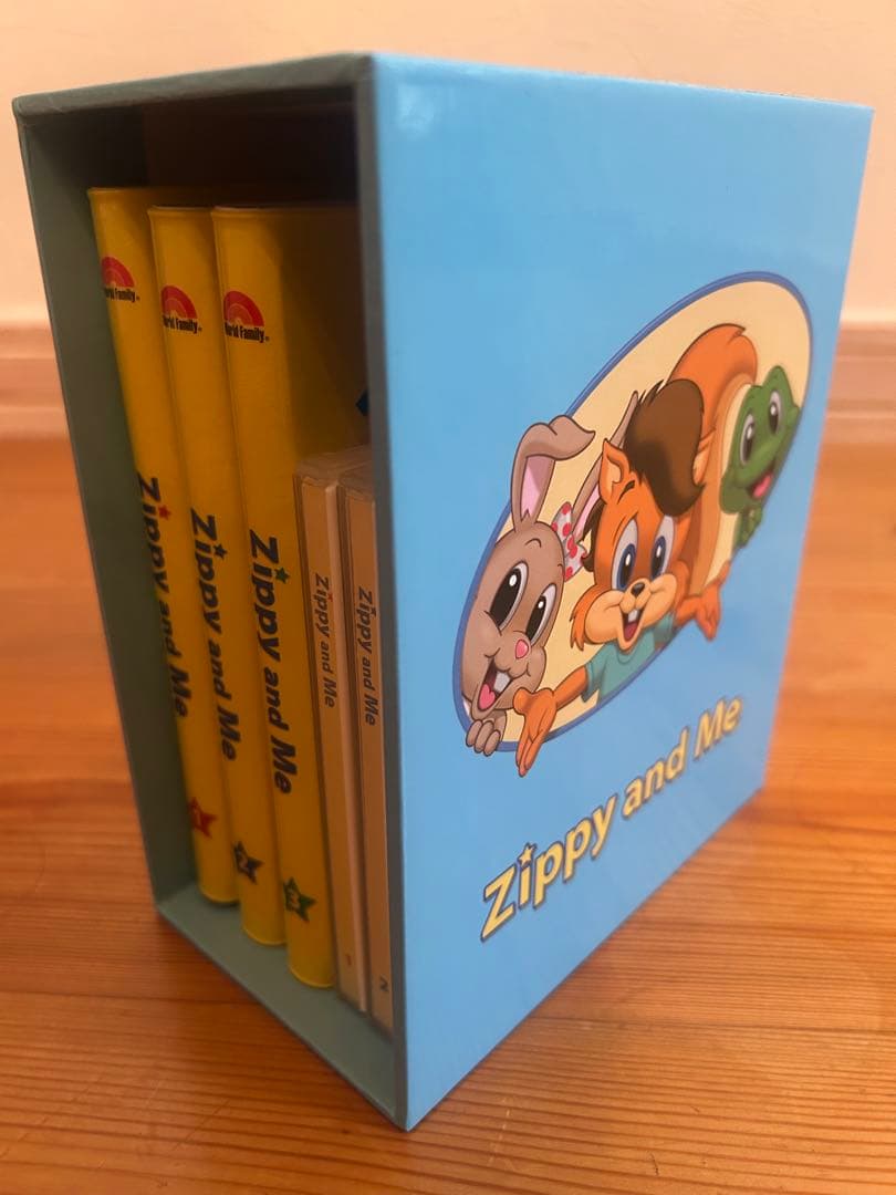 Zippy and Me DVD CD ボックスセット 3巻
