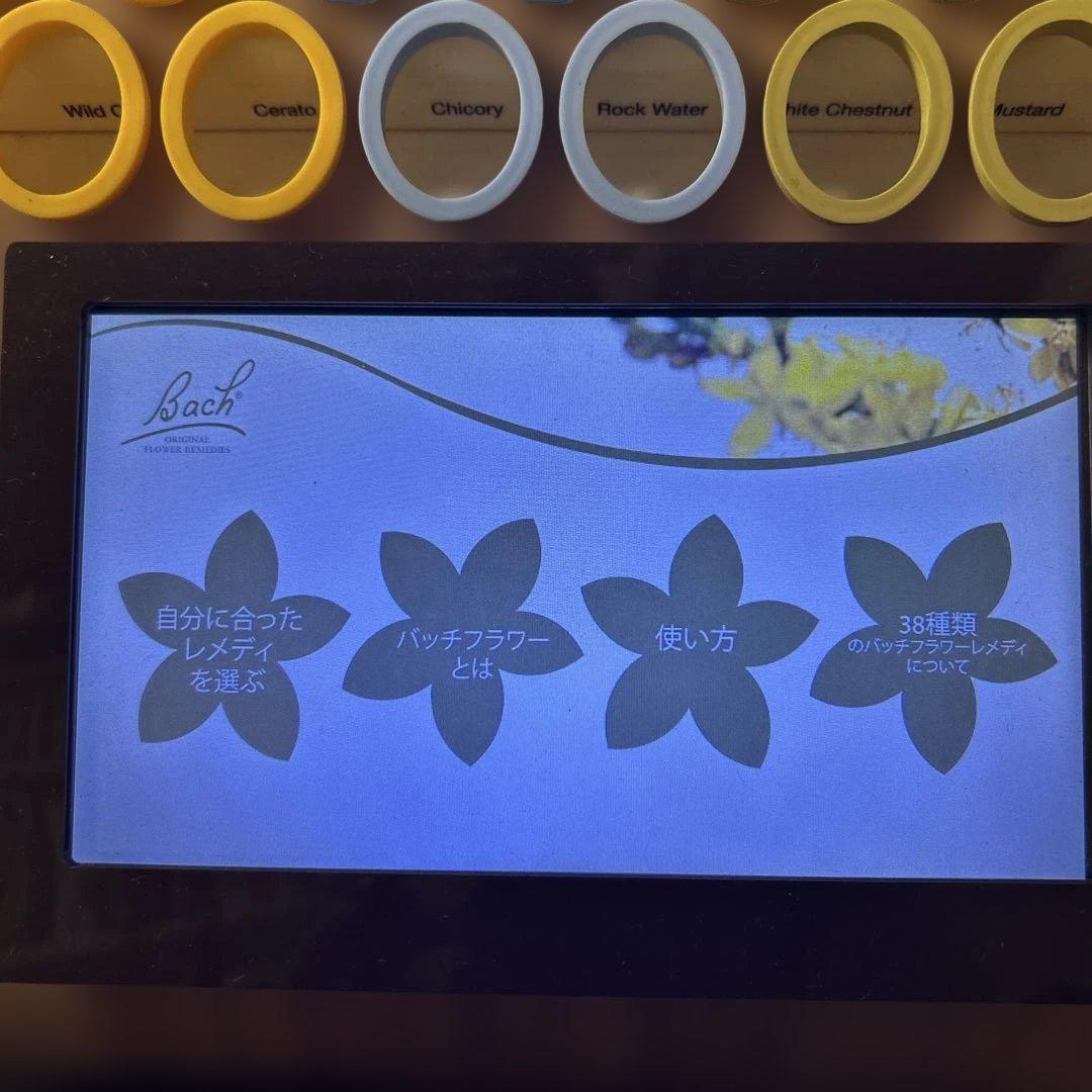 バッチフラワーレメディ　ディスプレイ