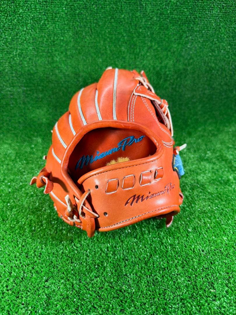 ミズノプロ　硬式　内野手　ダイバーシティブルー　1AJGH25223