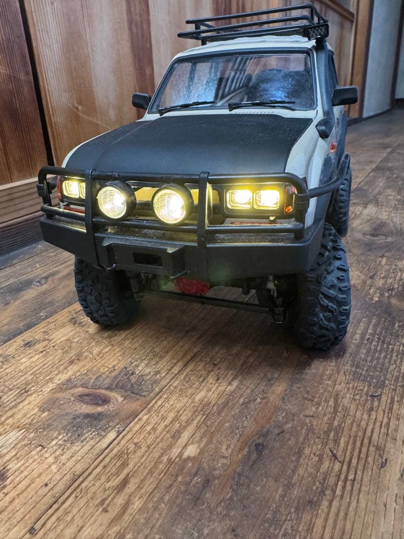 WPL C54 ランクル80 ベージュ色 カスタム　動作確認済