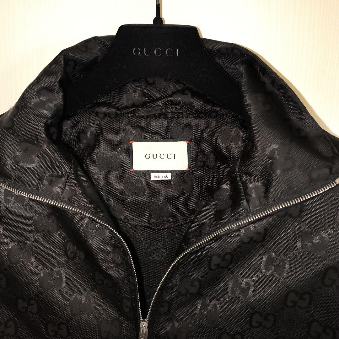 GUCCI ブラック ナイロンジャケット（付属品有り）