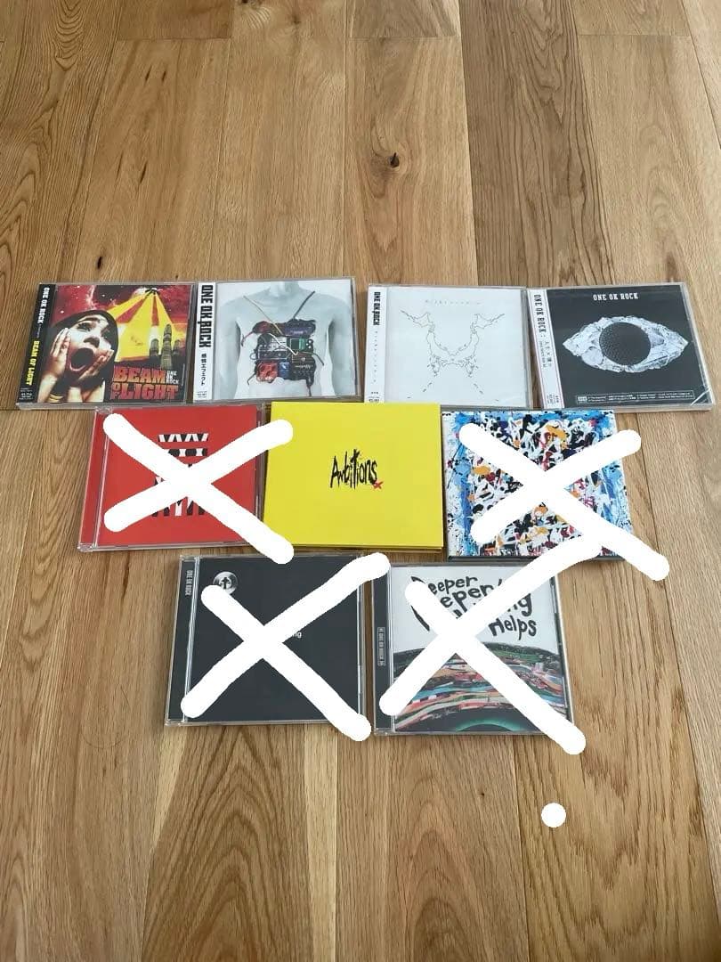 ONE OK ROCK アルバム+シングル　全9枚セット
