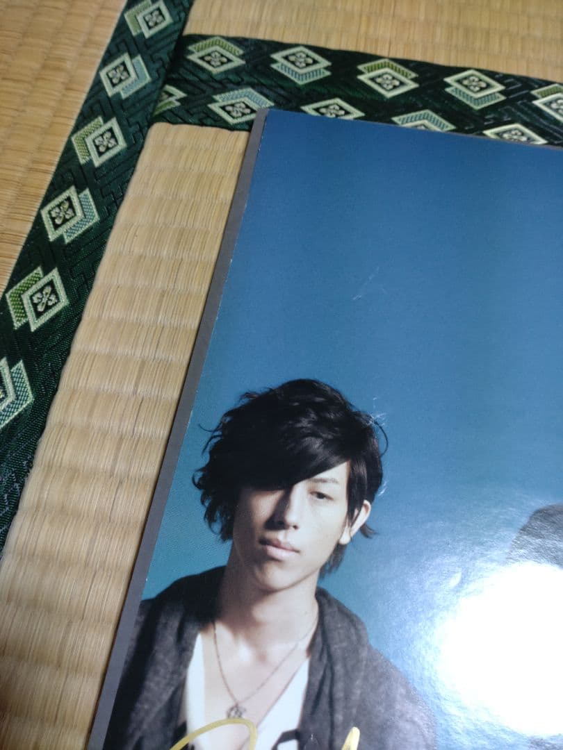 flumpool デビューシングル「花になれ」ポスター　サイン