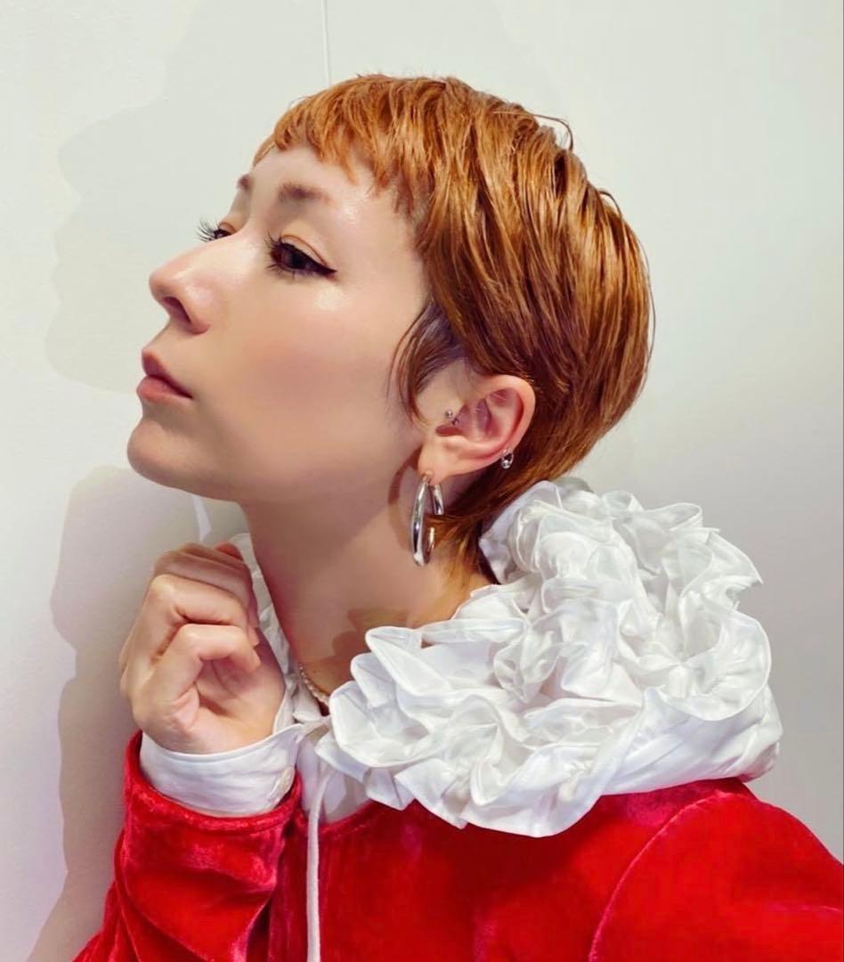 コムデギャルソン GIRL フリルフード シャツ ブラウス木村カエラ