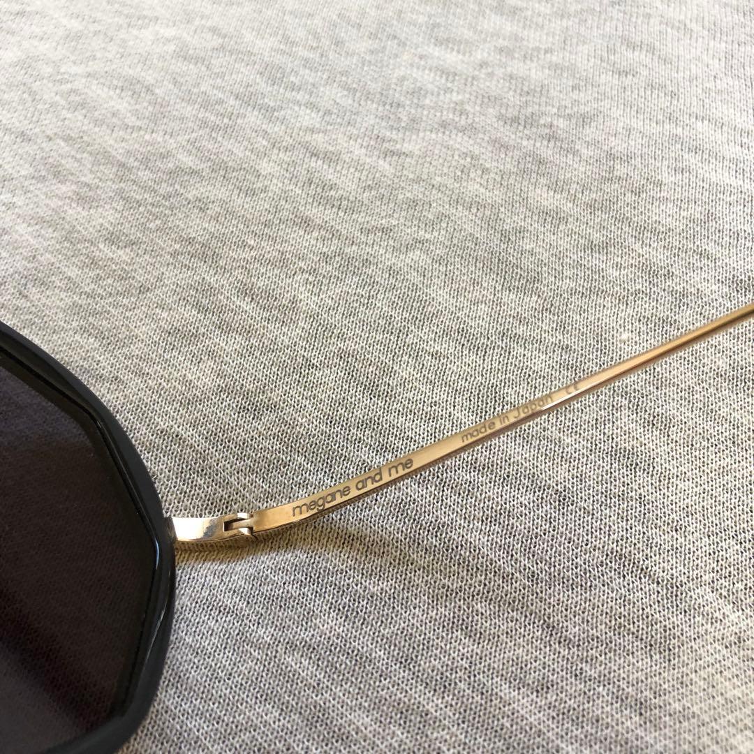 Megane and me サングラス？　眼鏡フレーム　八角形　USED