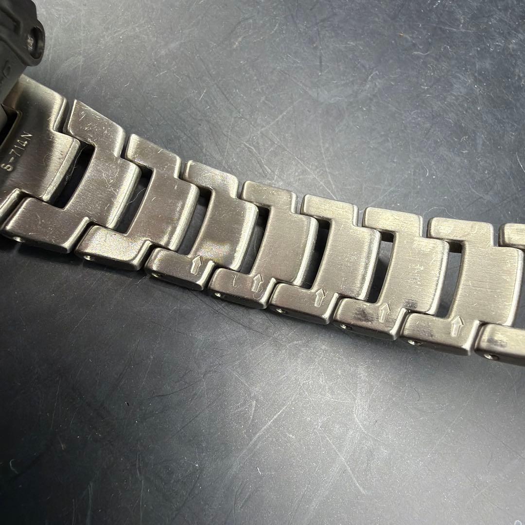 美品✨G-SHOCK MRG-130T 初代アナログ フルチタン 稼働品 電池切