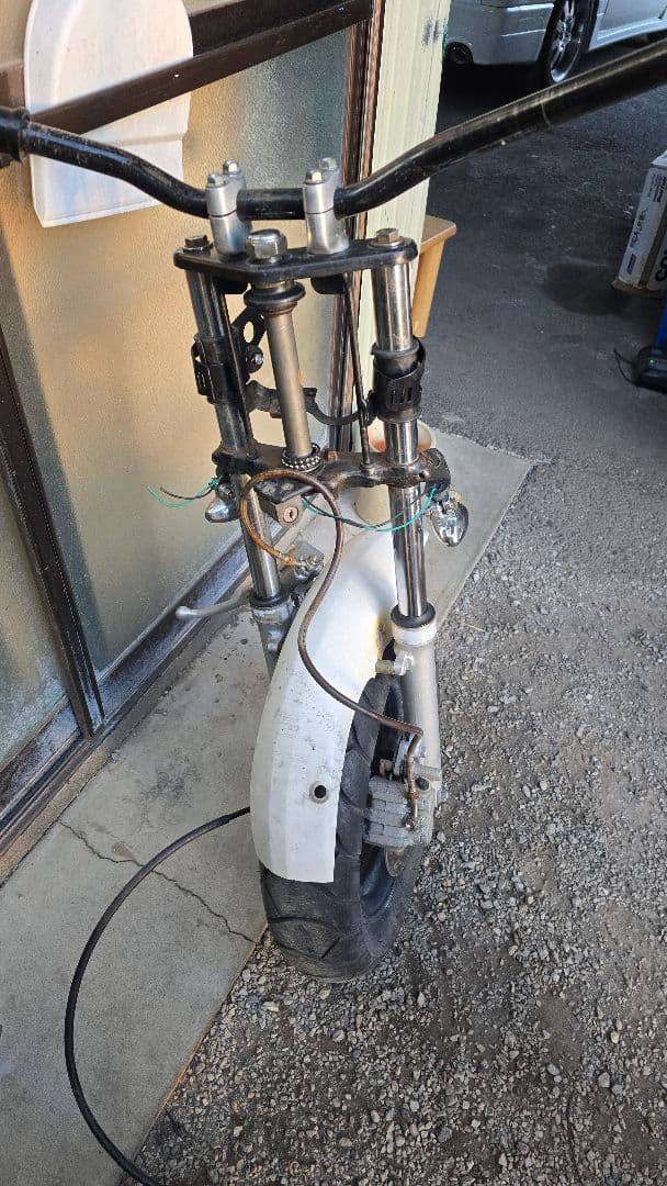 エイプ50フロントフォーク 12インチホイール