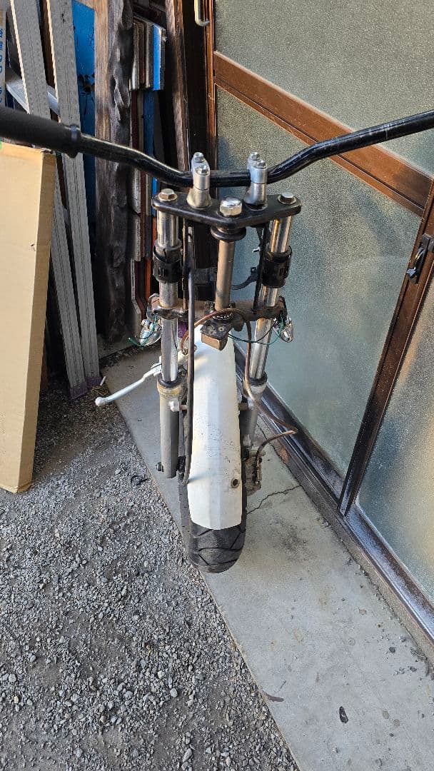 エイプ50フロントフォーク 12インチホイール