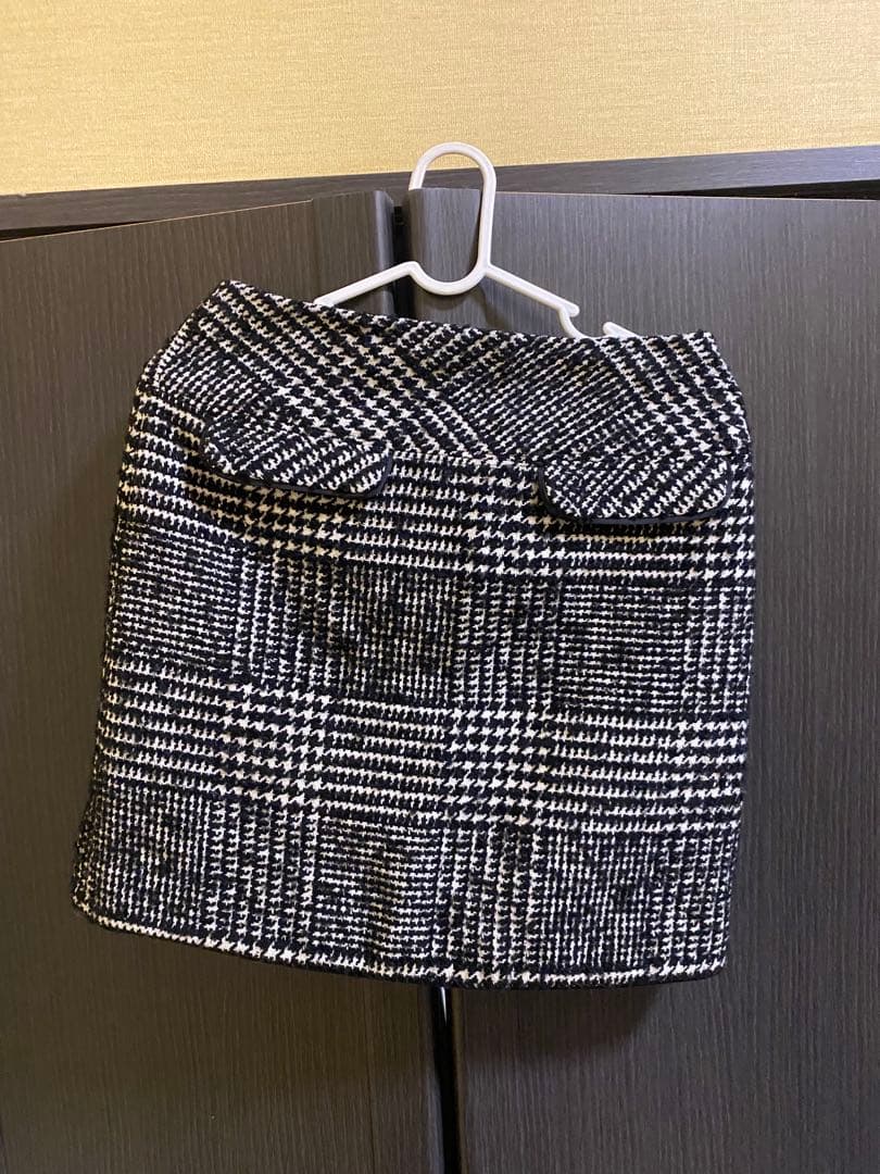 スカート Hemingway Check Tweed Skirt