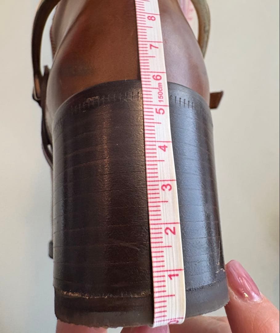 最終値下！サルトル　乗馬ブーツ　ロングブーツ ゴールドストラップ付き36美品