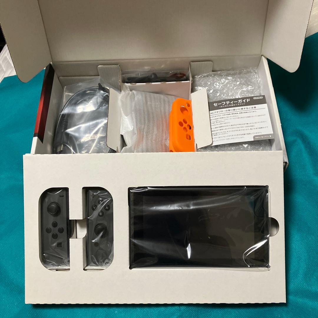 【純正周辺機器完備】Nintendo Switch グレー 本体