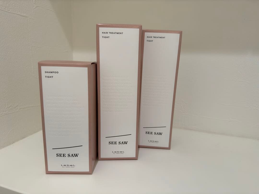 SEE SAW シャンプー ヘアトリートメント TIGHT 新品未使用未開封