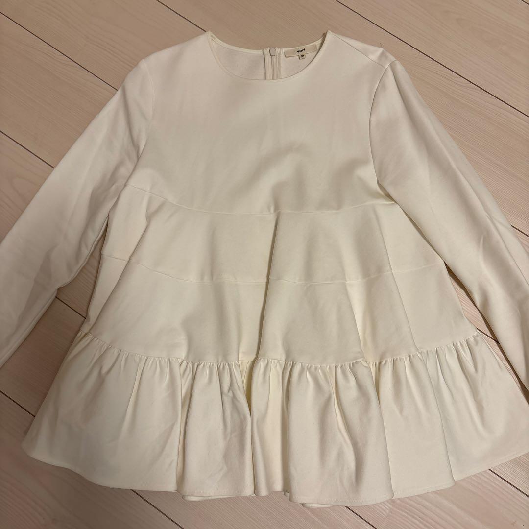 yori ぬくぬくティアードトップス 長袖36