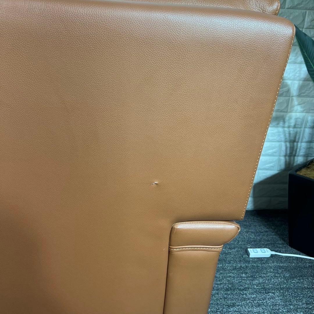 レザーソファ ３人掛け ハイバック ソファ 革張り 家具 インテリア G025