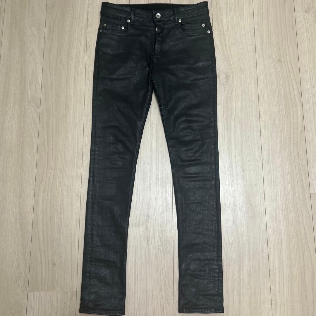 RICK OWENS DRKSHDW コーティング　スキニー　25