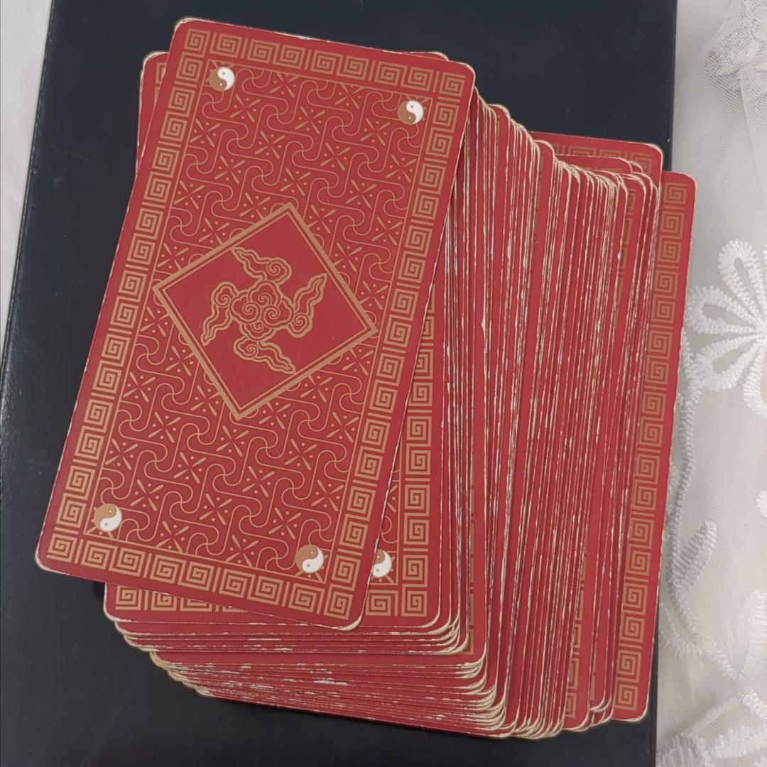 【絶版・希少品】イーチン・タロット 運命のメッセージ 真矢茉子／コレクション品