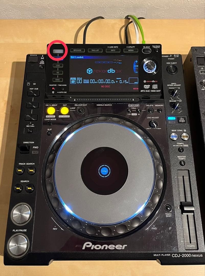 Pioneer CDJ-2000NXS DJ機材　2台