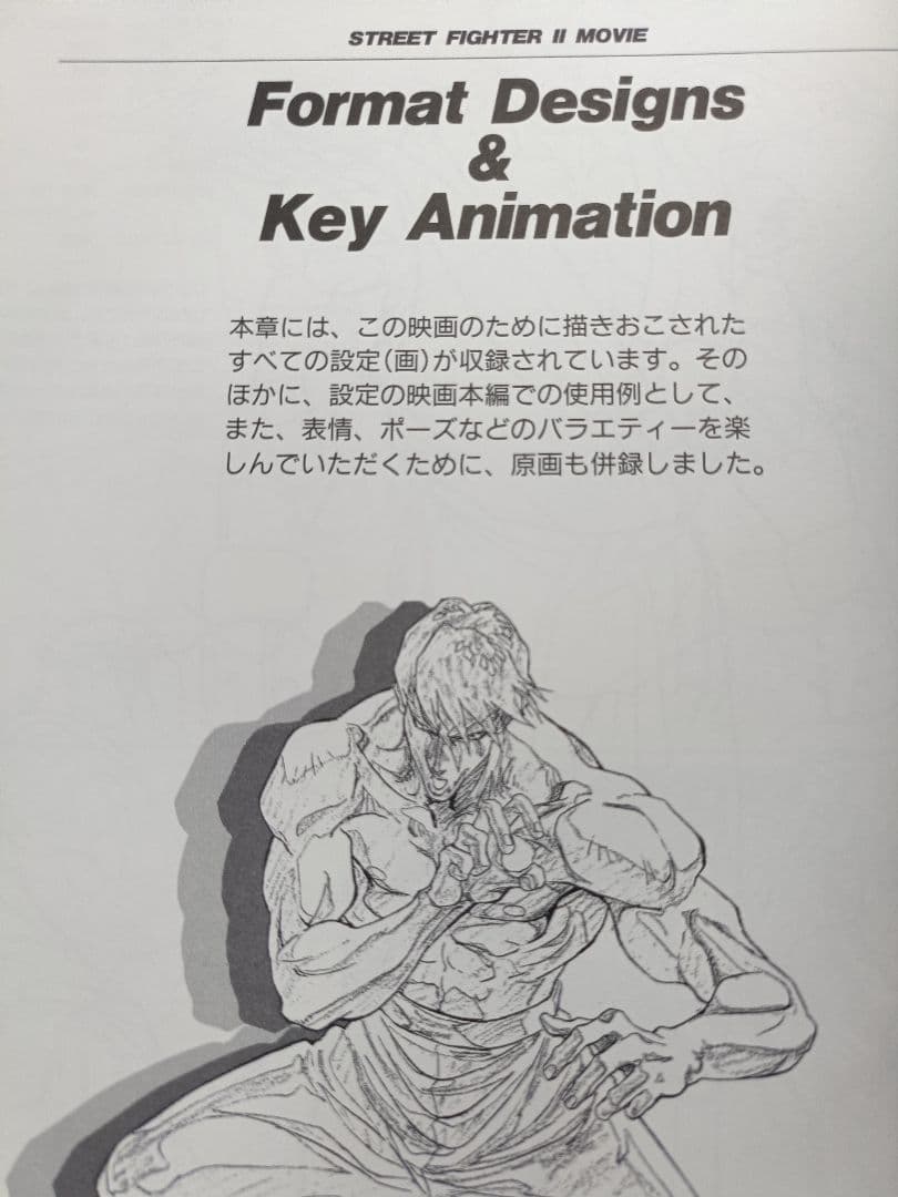 初版 劇場版ストリートファイターII 映画資料全集