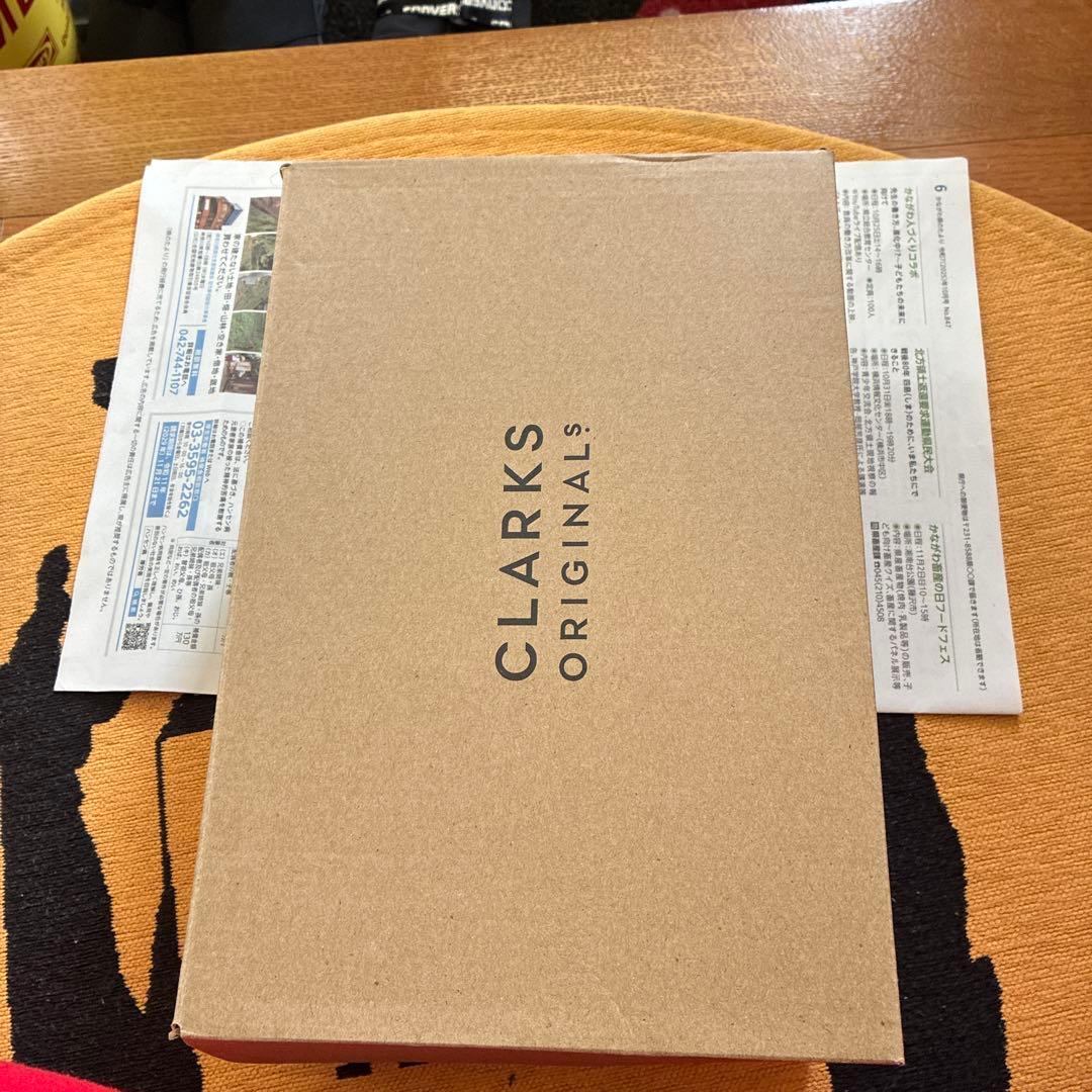 CLARKS ヒョウ柄ローファー　箱あり