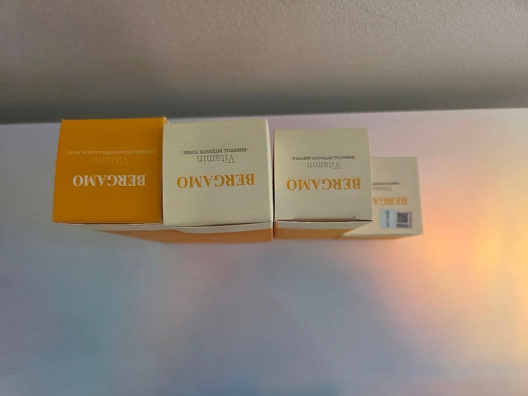 BERGAMO 基礎化粧品 ビタミン 4個セット