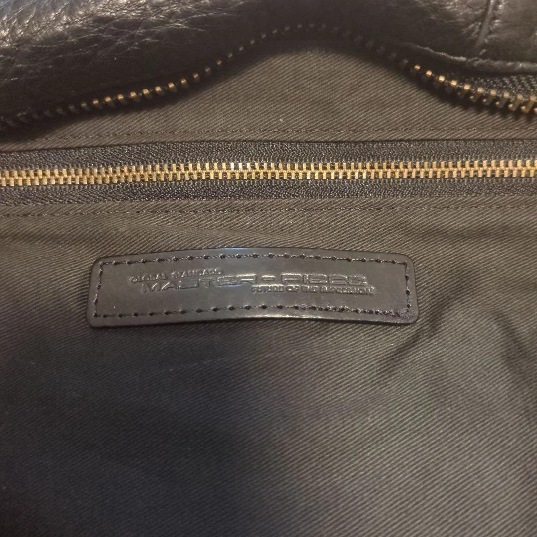 MASTER-PIECE オールレザー 2way ショルダー ボストンバッグ
