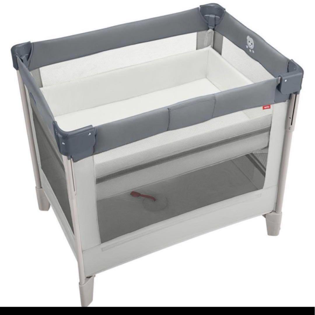 【美品】アップリカ ココネルエアーAB グレーベアー