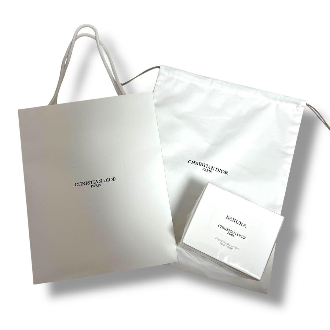 ディオールSAKURA サクラボディクリーム 150ml 巾着　箱　ショップ袋付