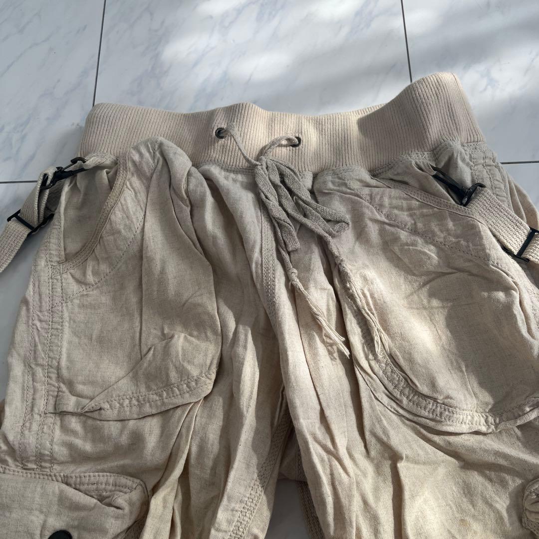 goa ベージュ カーゴパンツ