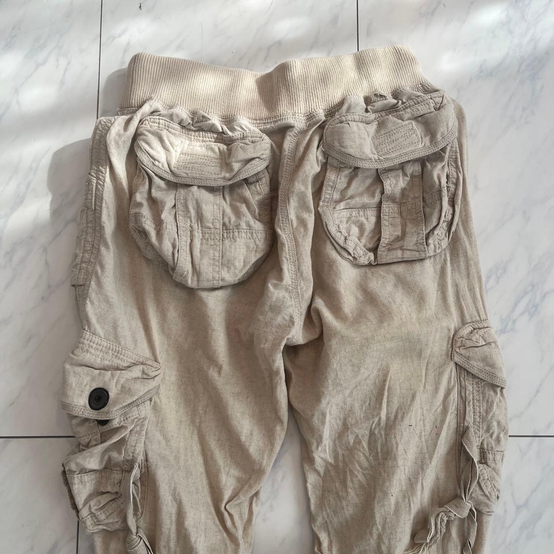 goa ベージュ カーゴパンツ