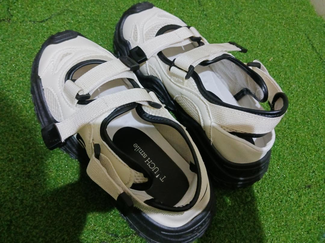 TOUCH smile ベルクロスニーカー 252-S-15 ブラック