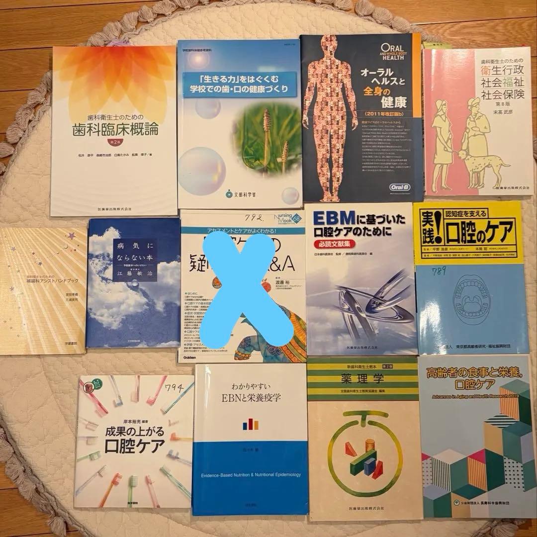 【バラ売り可】歯科 医科 医療 健康に関する参考書