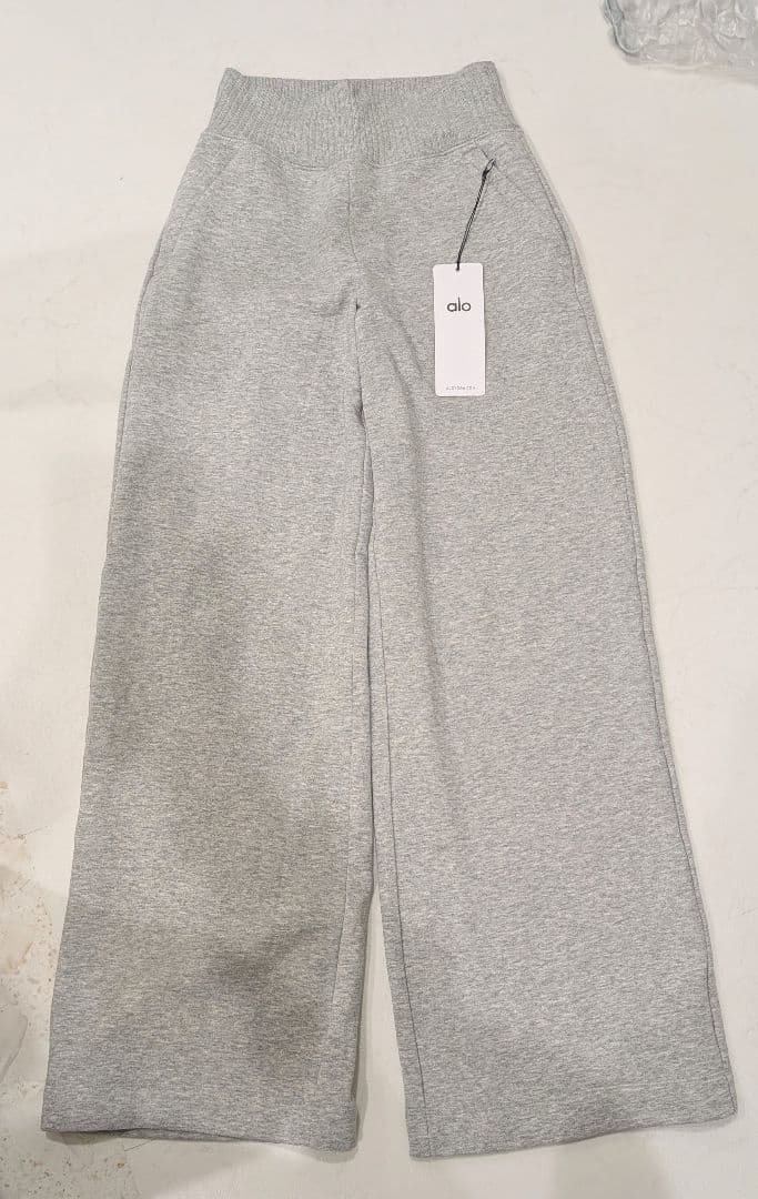 alo スウェットパンツ XS ライトグレー