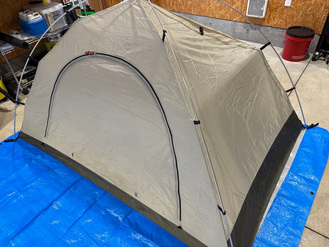 オガワ ステイシー ST-2 カーキ 純正グランドシート付き　ogawa テント