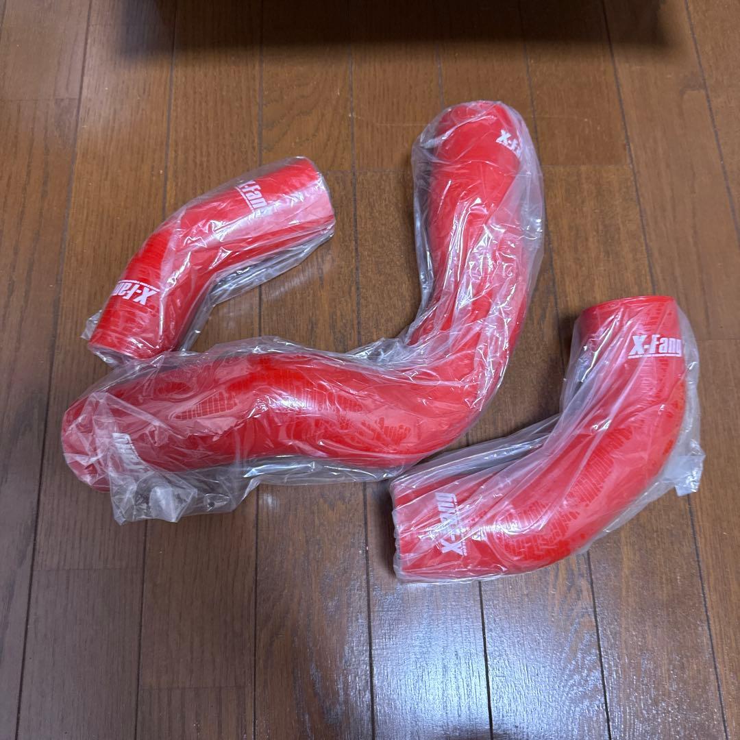 X-fang TGS デリカD5 インタークーラーホース　レッド