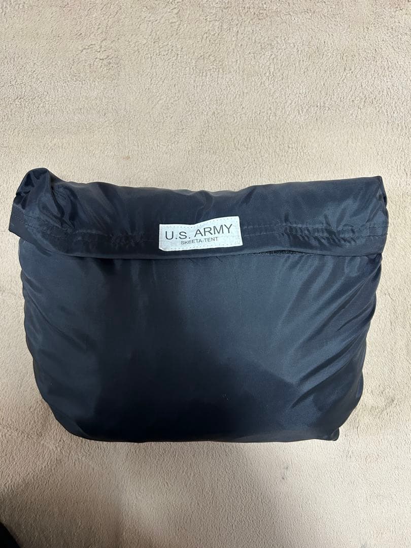 【特別仕様】ドイツ軍幕フレックターンカモ パップテント&専用フレームポール&かや