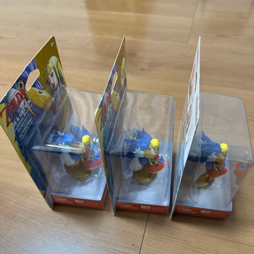 amiibo ゼルダ&ロフトバード スカイウォードソード3個セット