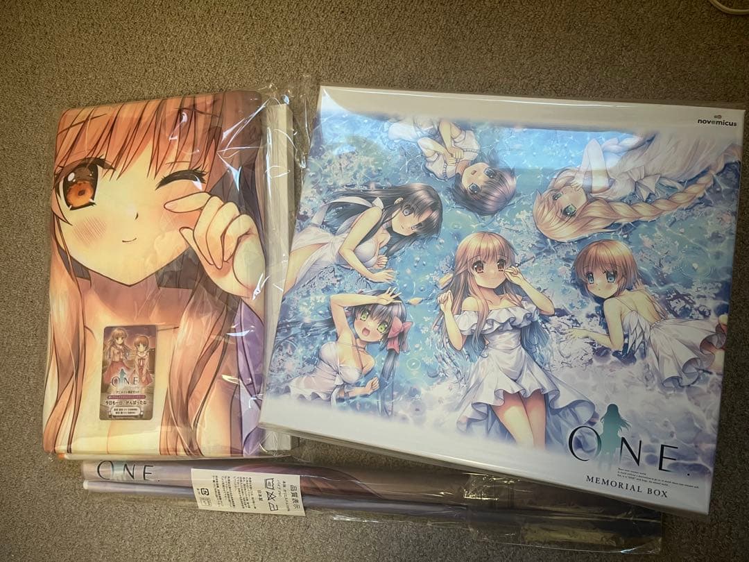 PC版 ONE メモリアルボックス アニメイト限定セット 未開封