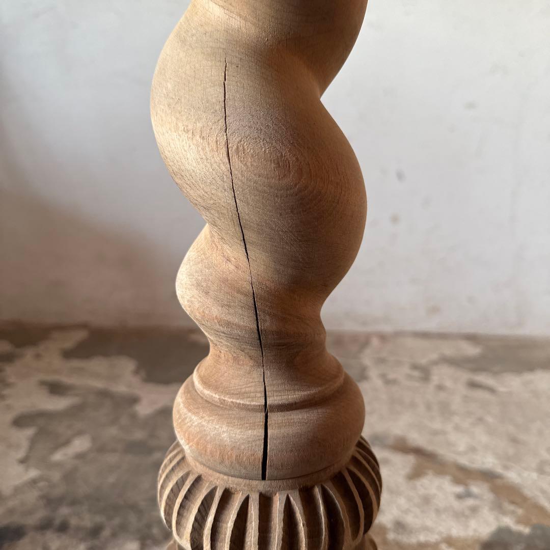 ビンテージ サイドテーブル　フラワースタンド　花台　剥離