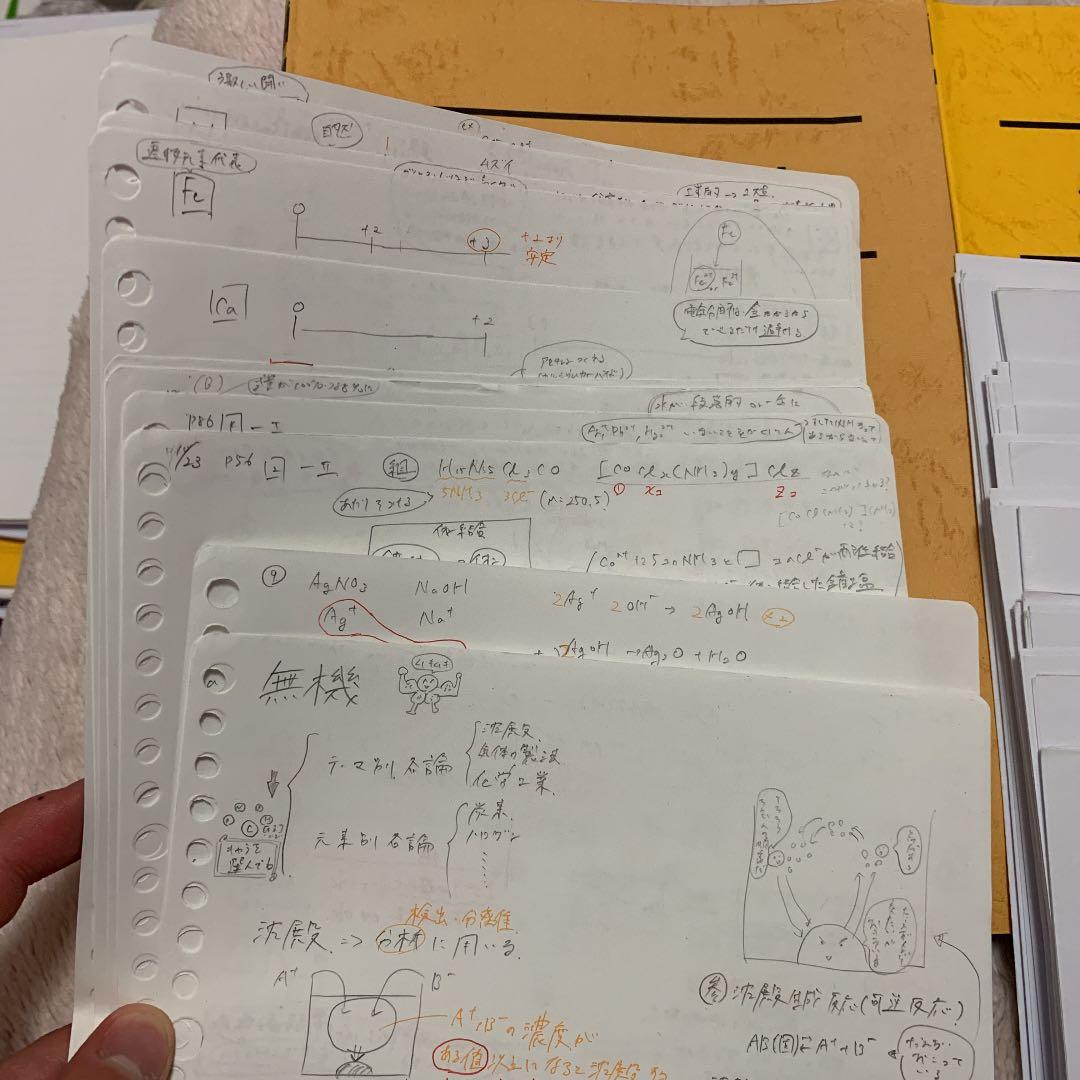駿台　後期テキスト　化学　有機 (全て) 無機