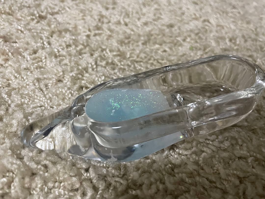 【廃盤品】ガラスの靴　キャンドル　結婚式のウェルカムスペースやインテリアに♪