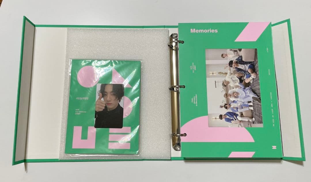 BTS Memories of 2020 ジョングク JUNGKOOK トレカ